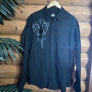 Helix long sleeve shirts for men size large
